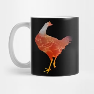 Sunset Chicken Mug